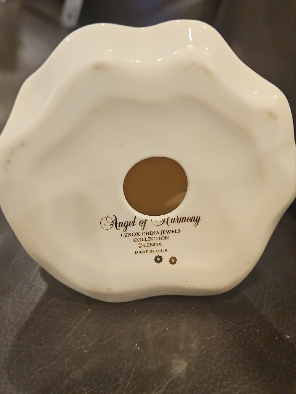 Lenox "Angel Of Harmony" Figurine From The China Jewels Collection - Picture 5 of 8